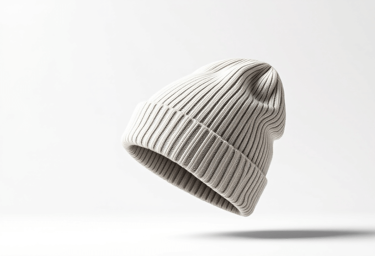 Bonnet promotionnel isolé sur fond blanc